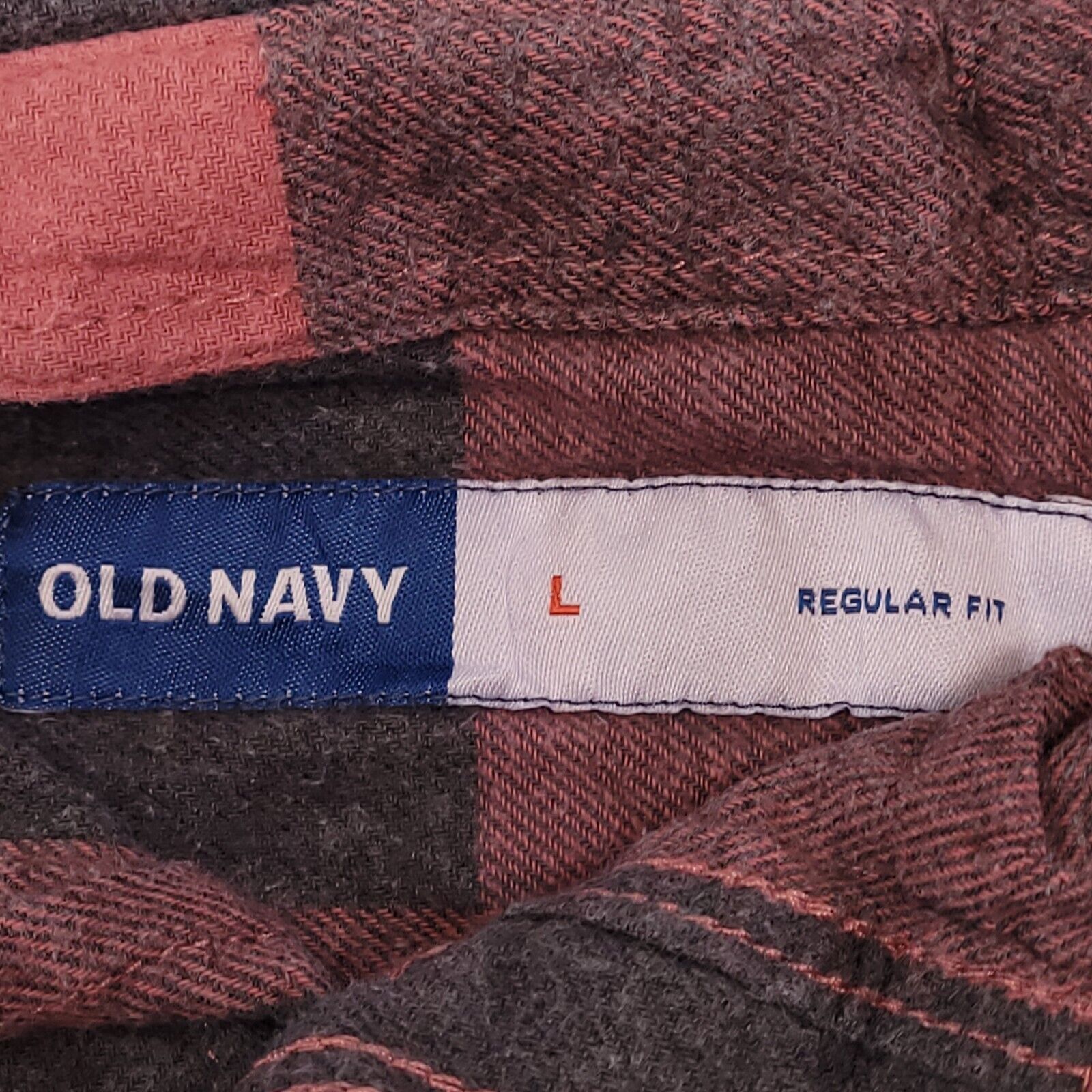Old Navy Old Navy Buffalo Check Flannel Shirt Mens Size Large L Red Size US L / EU 52-54 / 3 - 3 Thumbnail