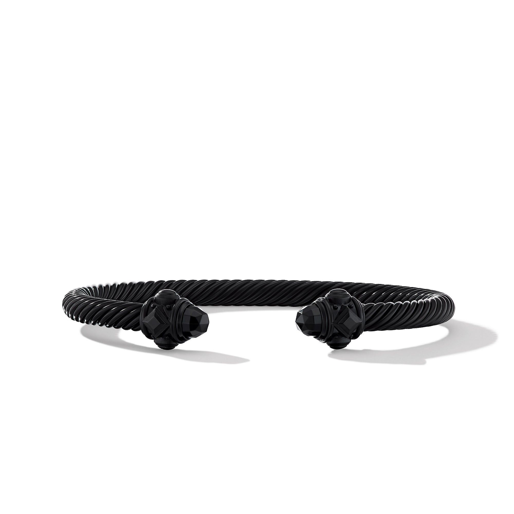 David Yurman o1w1db10525 B12543 Bracelet in Black Aluminum & 5mm Size ONE SIZE - 2 Thumbnail