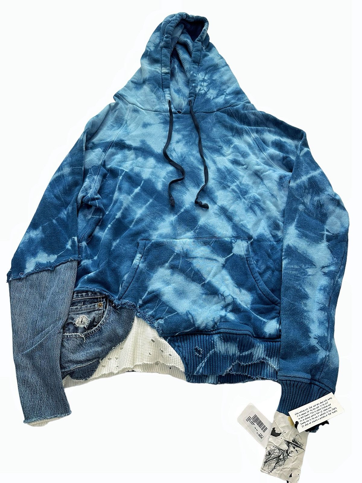 Greg Lauren Sz3 Tie Dye Starburst Fragment Hoodie Size US L / EU 52-54 / 3 - 1 Thumbnail