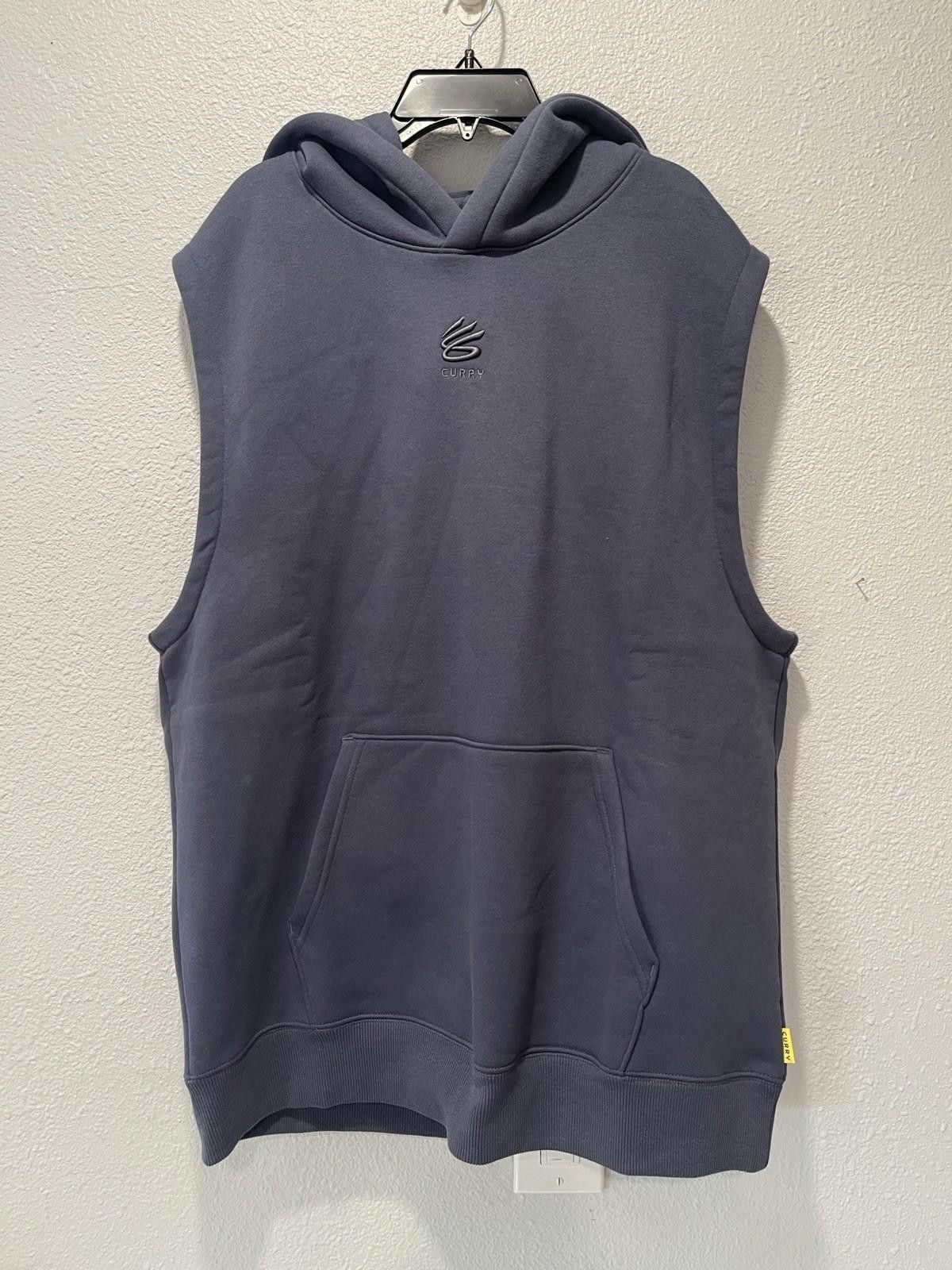 Under Armour Under Armour x Curry Splash Sleeveless Hoodie Size XL Loose Size US XL / EU 56 / 4 - 1 Thumbnail