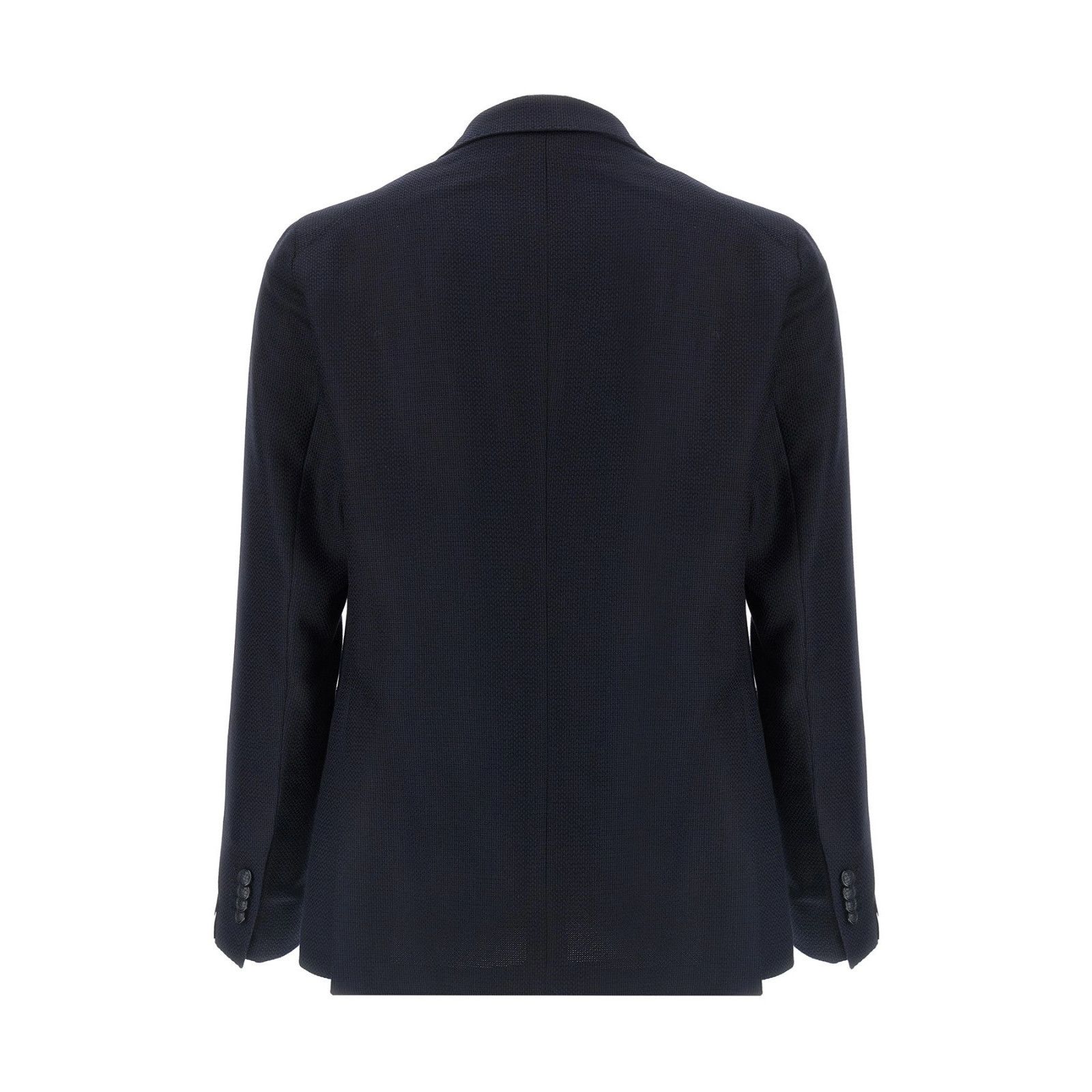 Tagliatore TAGLIATORE Micro Squares Blue Wool Blazer New & Authentic (M Size US L / EU 52-54 / 3 - 2 Thumbnail