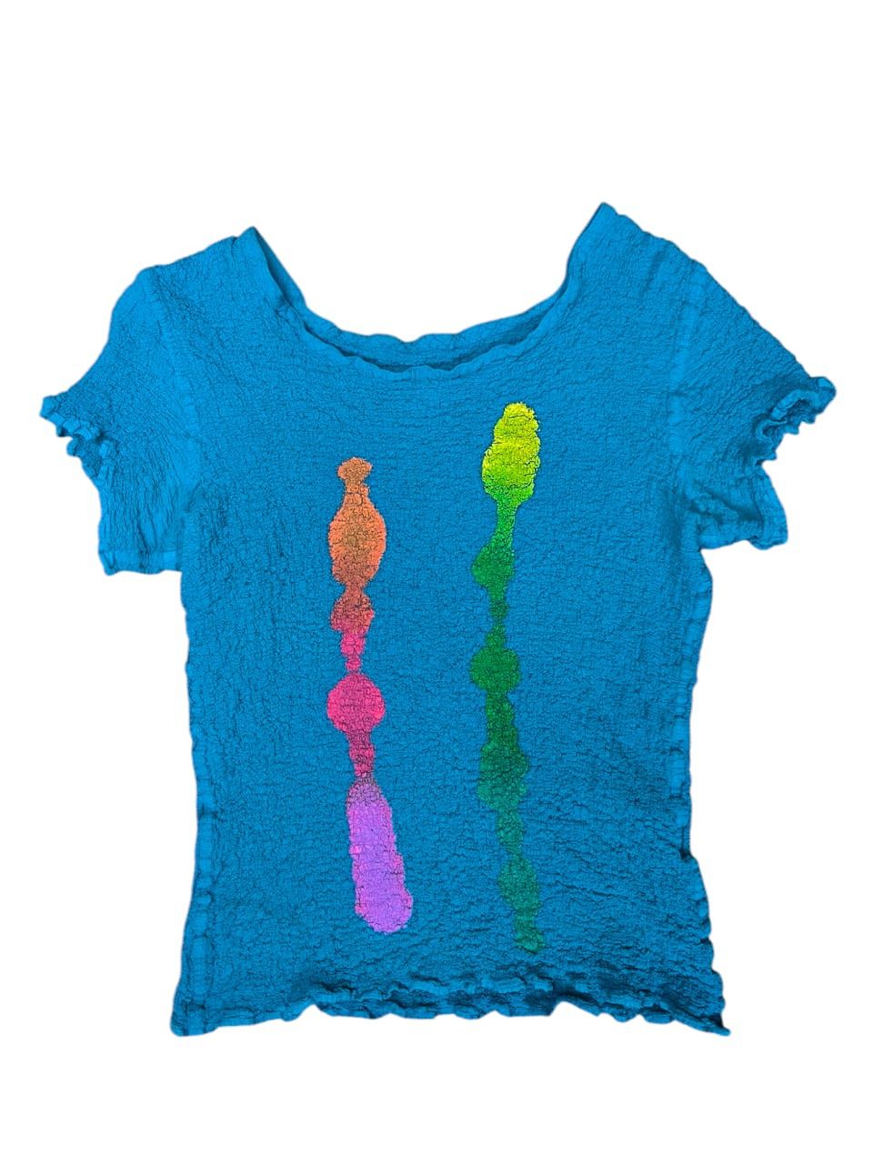 Issey Miyake Croptop art pict issey miyake Me Size M / US 6-8 / IT 42-44 - 3 Thumbnail