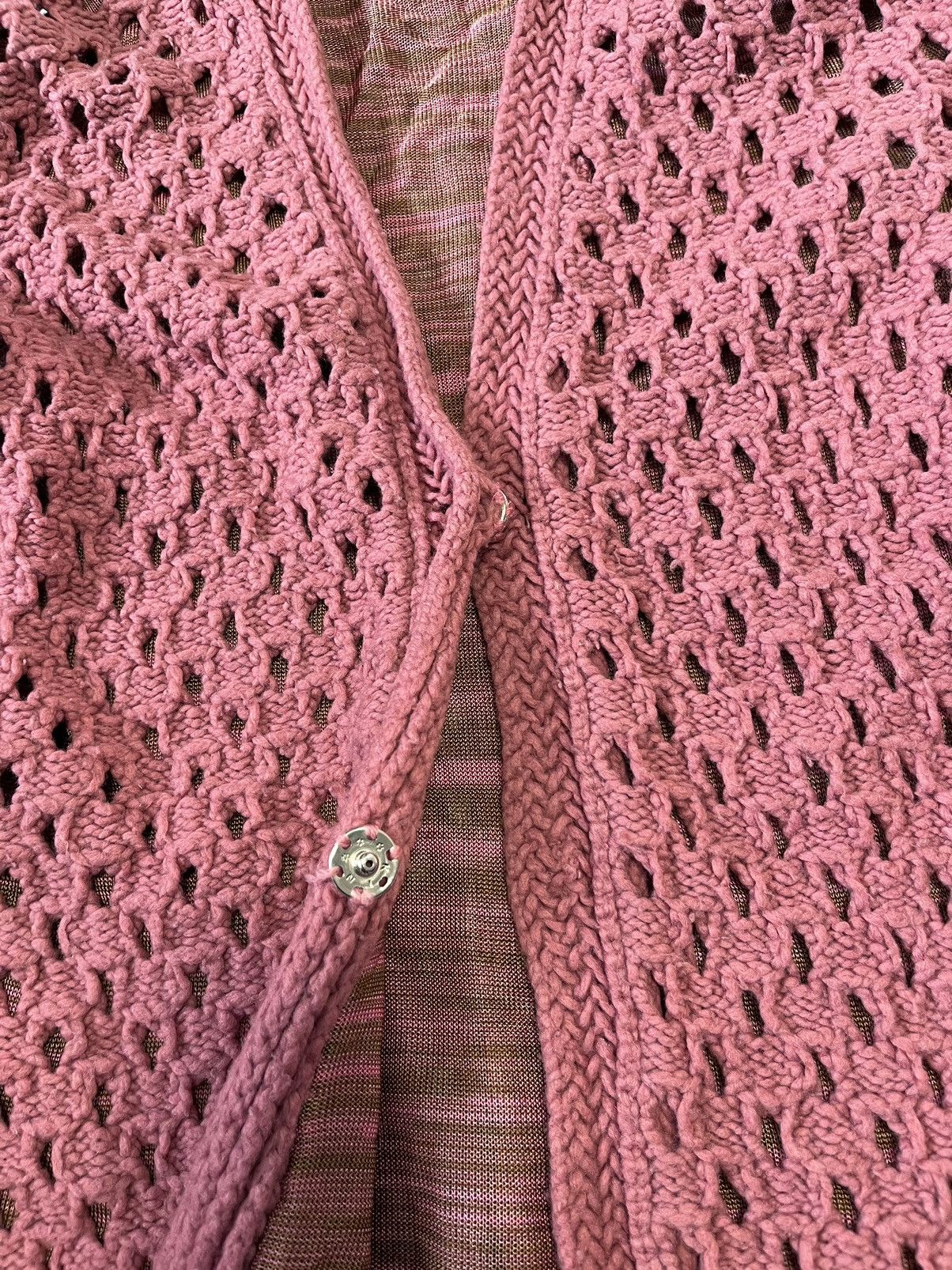 Missoni Missoni Women Sweater Cardigan Knit Vintage Wool Viscose Size XS / US 0-2 / IT 36-38 - 12 Thumbnail