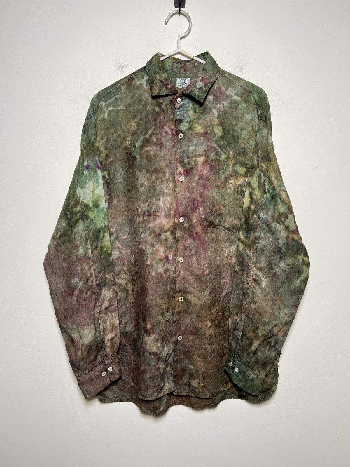 C.P. Company cp company stone island camo tie dye shirt Size US L / EU 52-54 / 3 - 1 Thumbnail