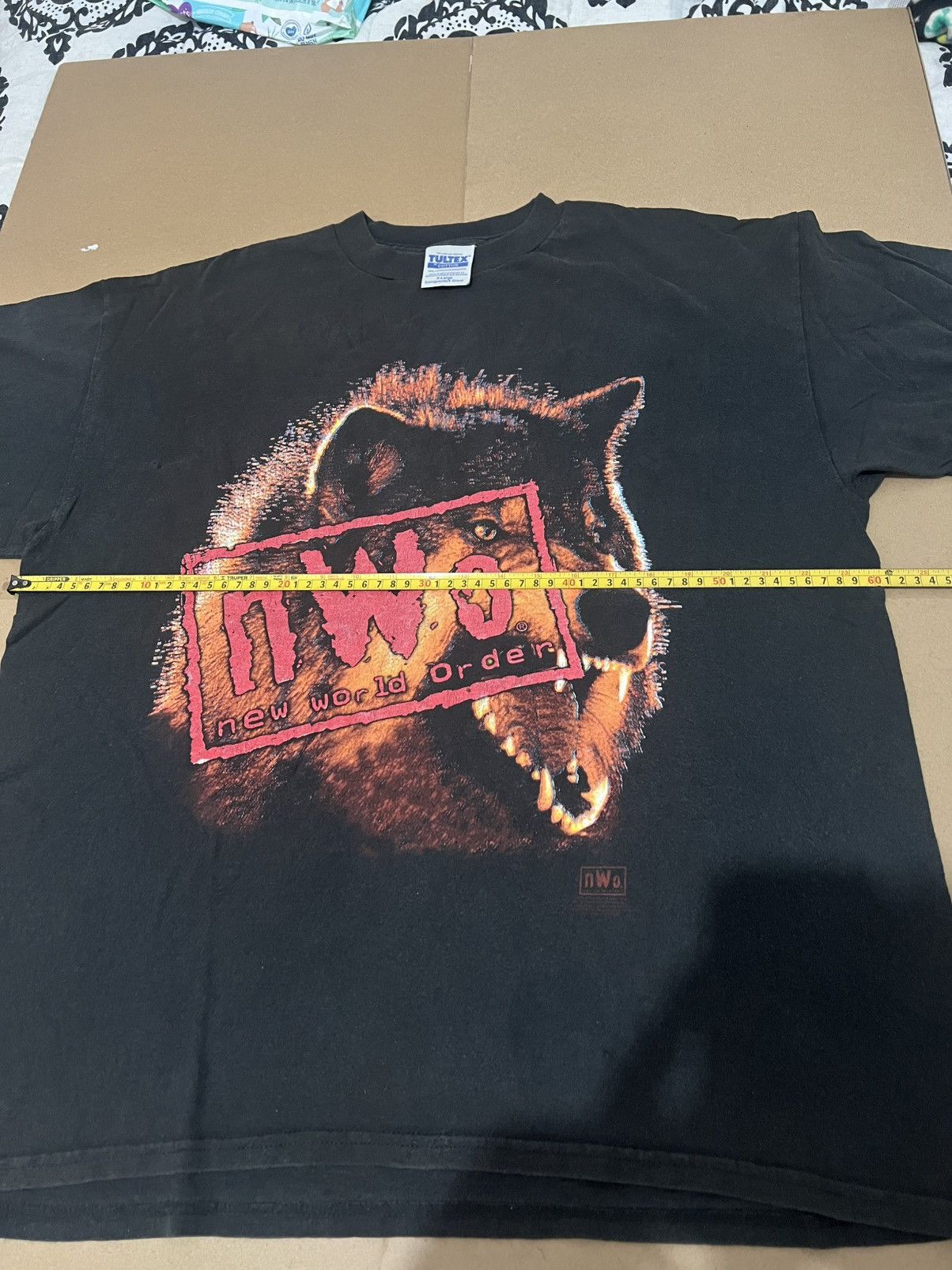 Vintage Vintage 1998 new world order , Wolf WWE Size US XL / EU 56 / 4 - 5 Thumbnail