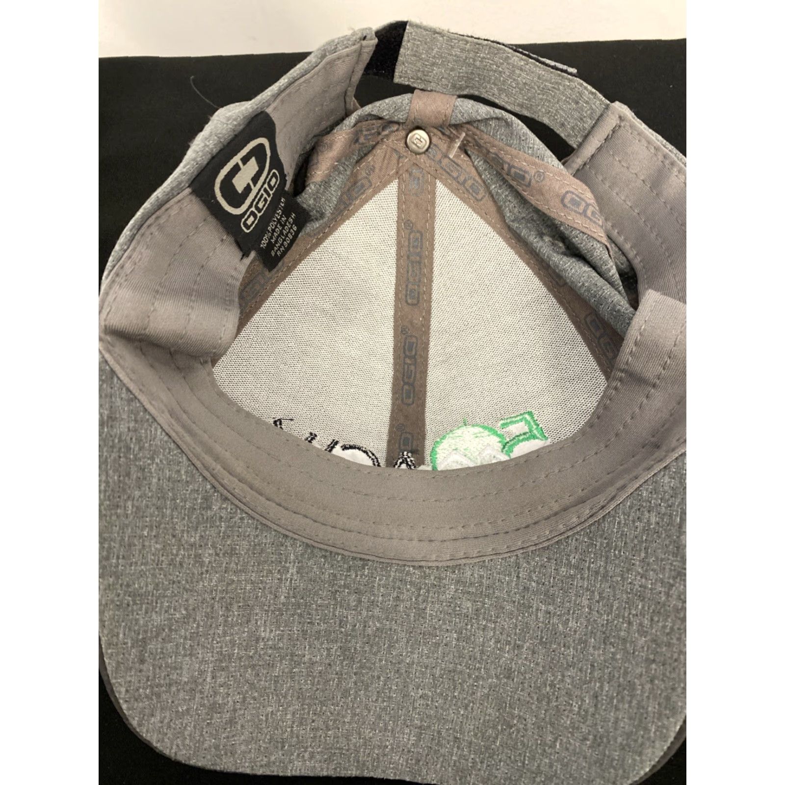 Vintage Vintage Yes OGIO Brand Men Hat Cap Baseball Style 608 Adjustable Adjustable Gray Strap Back 5 AGW Size ONE SIZE - 5 Thumbnail