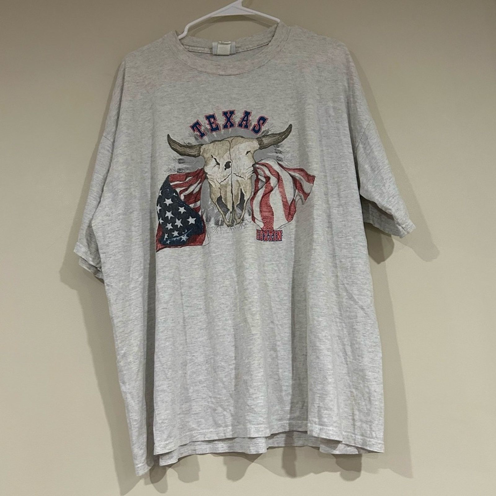 Other Vintage Texas Bull USA Flag Shirt Size US XXL / EU 58 / 5 - 1 Thumbnail