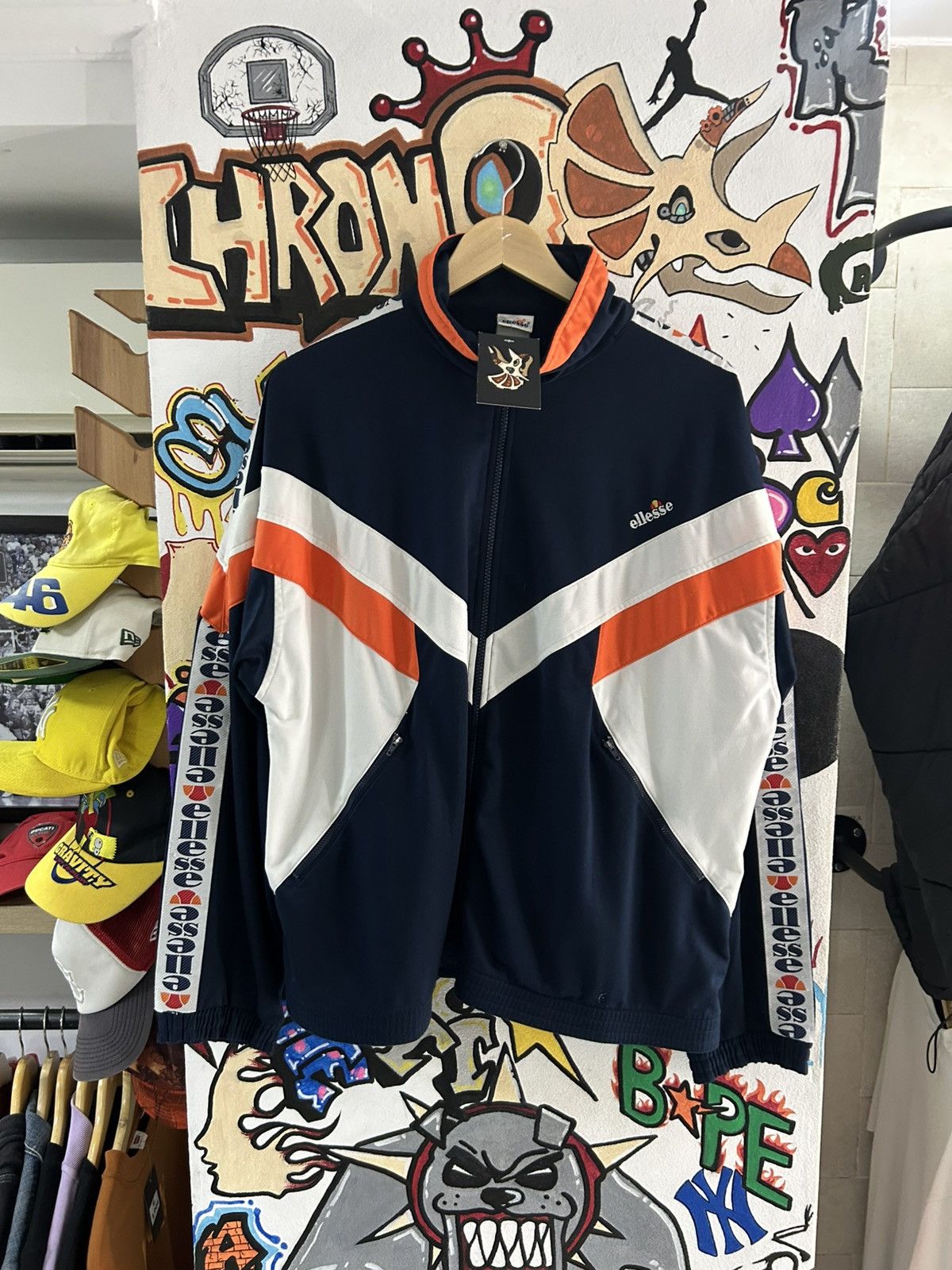 Ellesse Super rare ellese 90s zip up Size US L / EU 52-54 / 3 - 1 Thumbnail