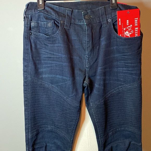 True Religion NWT True Religion 'Rocco' Relaxed Skinny Jeans (34W x 34L) Size US 34 / EU 50 - 2 Thumbnail