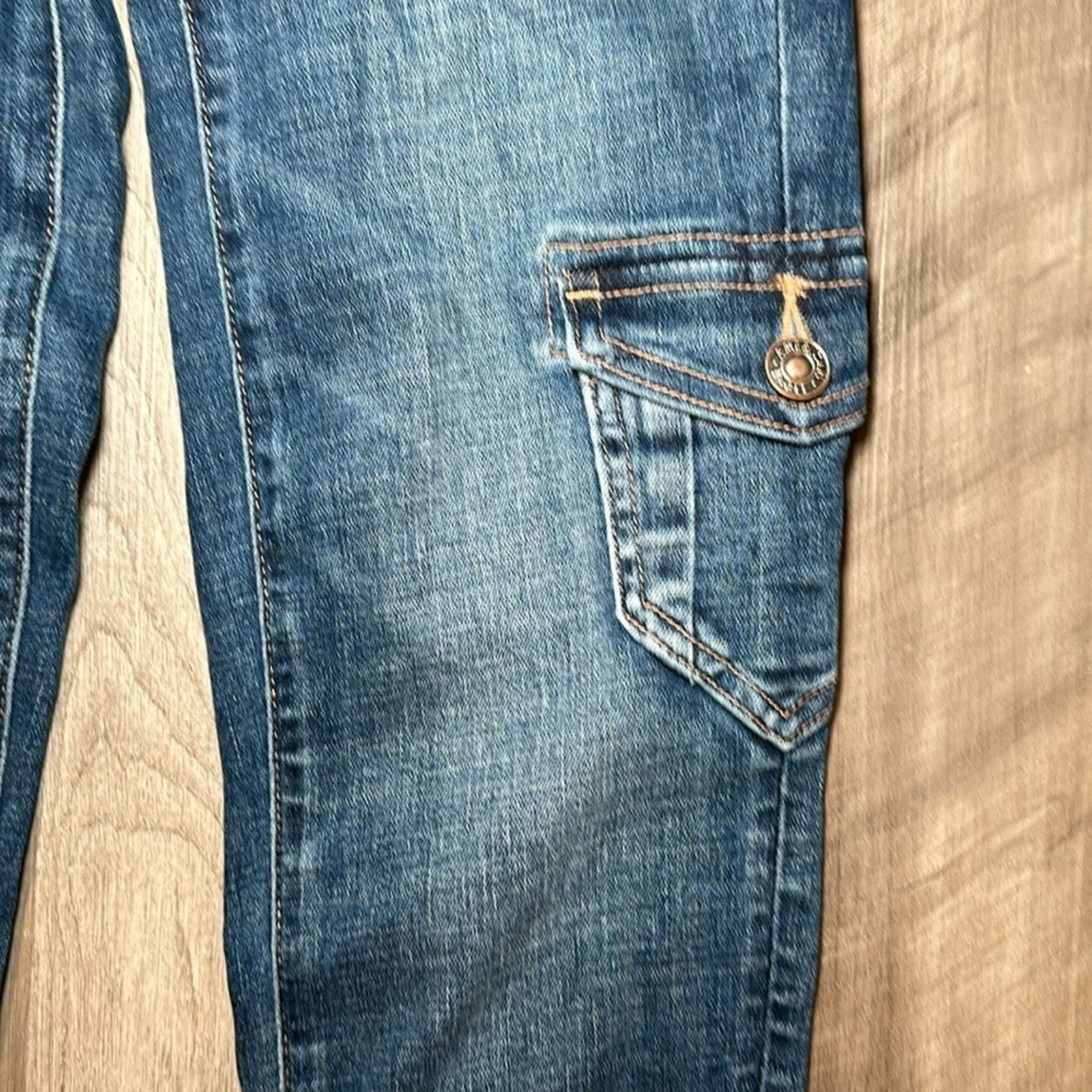 American Eagle Outfitters American Eagle Next Level Cargo Hi-Rise Jegging - 000S Size 24" / US 00 / IT 34 - 5 Thumbnail