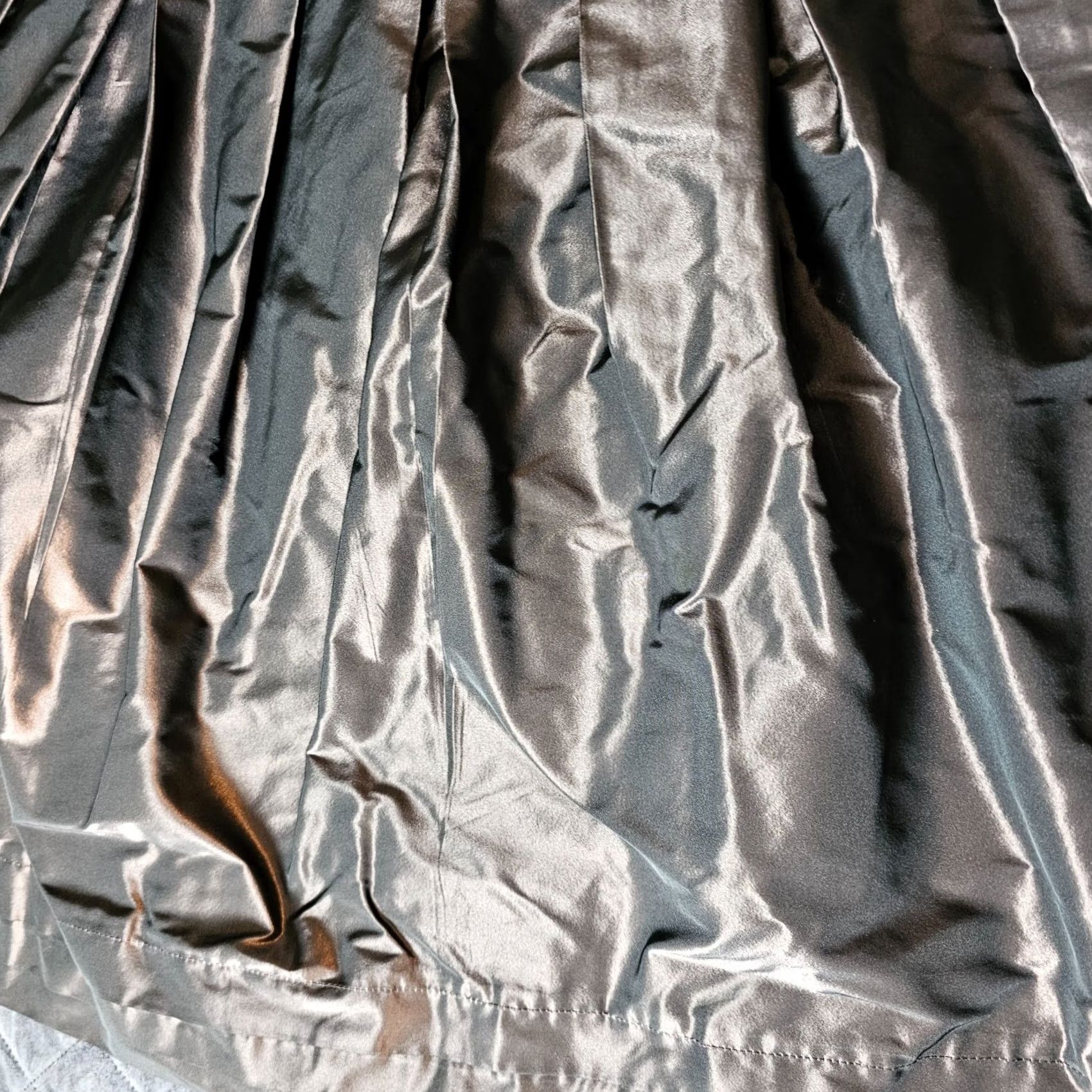Banana Republic Banana Republic Skirt Women Midi Purple Metallic Pleated Lined Zip Size 8 Size 30" / US 8 / IT 44 - 6 Thumbnail