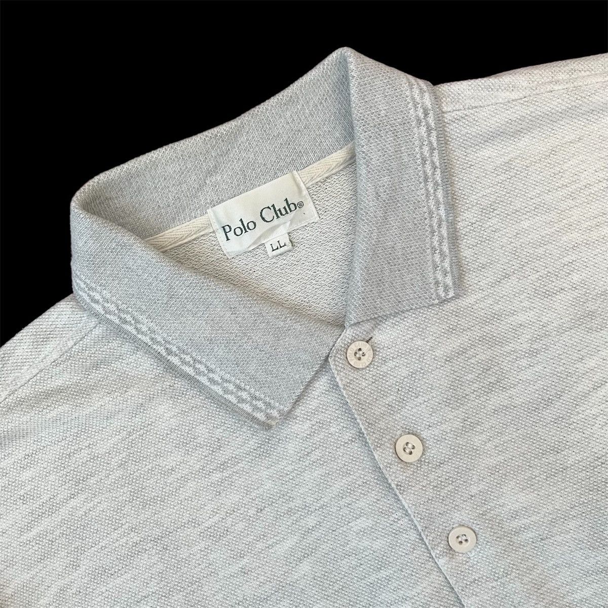Polo Ralph Lauren POLO CLUB Big Logo Stripe Polo T Shirt Single Pocket Vintage Size US L / EU 52-54 / 3 - 2 Thumbnail