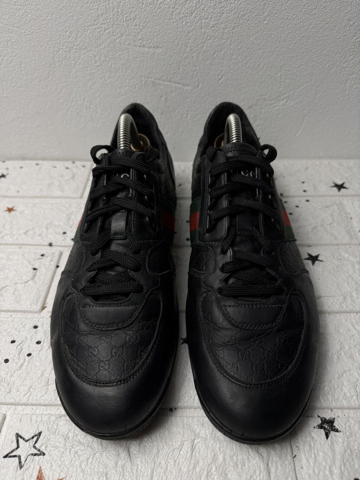 Gucci Gucci embossed Micro Guccissima 233334 Web US9 UK8.5 EUR42 Size US 9 / EU 42 - 4 Thumbnail