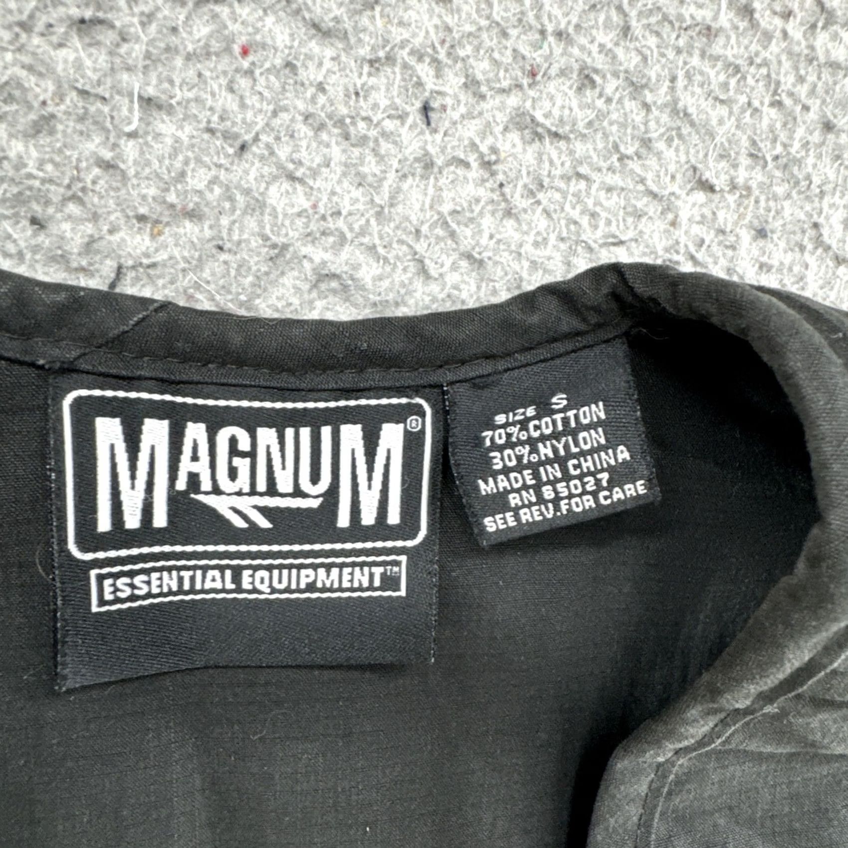 Equipment Magnum Essential Equipment Vest Black Rip Stop Full Zip Mens Size S Size US S / EU 44-46 / 1 - 2 Thumbnail