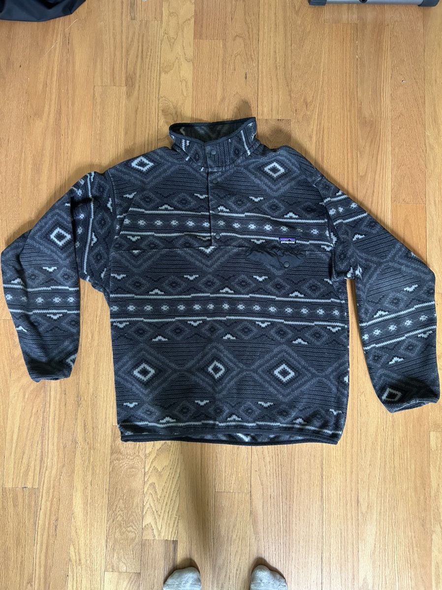 Patagonia Patagonia Synchilla Pullover Eyota Forge Aztec (Size L) Size US L / EU 52-54 / 3 - 1 Thumbnail