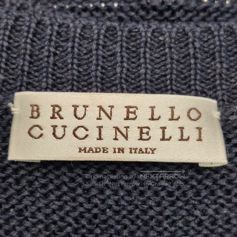 Brunello Cucinelli Brunello Cucinelli No-arms knit vest Size L / US 10 / IT 46 - 3 Thumbnail