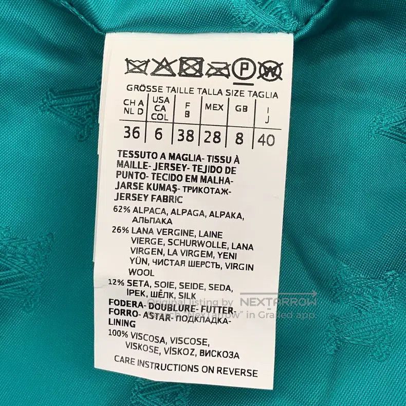 Max Mara Max Mara Blue Teddy Alpaca Hair Reversible Double-Breasted Size M / US 6-8 / IT 42-44 - 6 Thumbnail