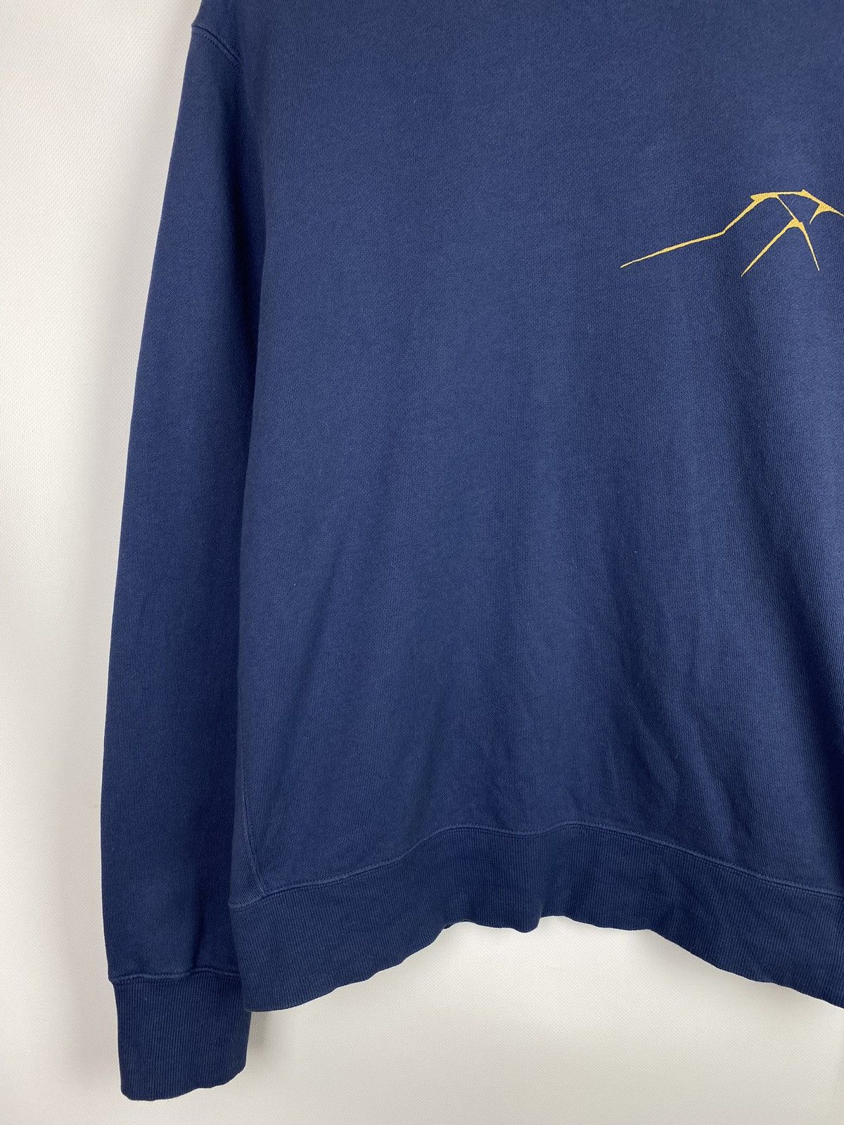 Japanese Brand × Uniqlo Uniqlo Hokusai Blue Japanese style sweatshirt pullover Size US M / EU 48-50 / 2 - 7 Thumbnail