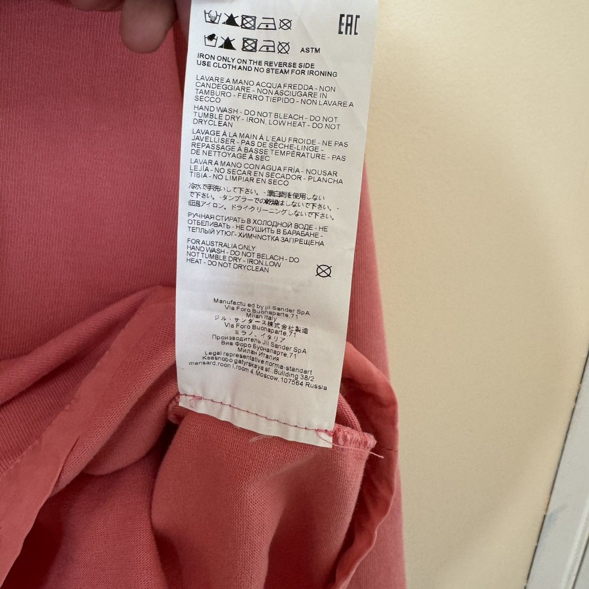 Jil Sander Jil Sander Cropped Boxy Hoodie Size S / US 4 / IT 40 - 5 Thumbnail