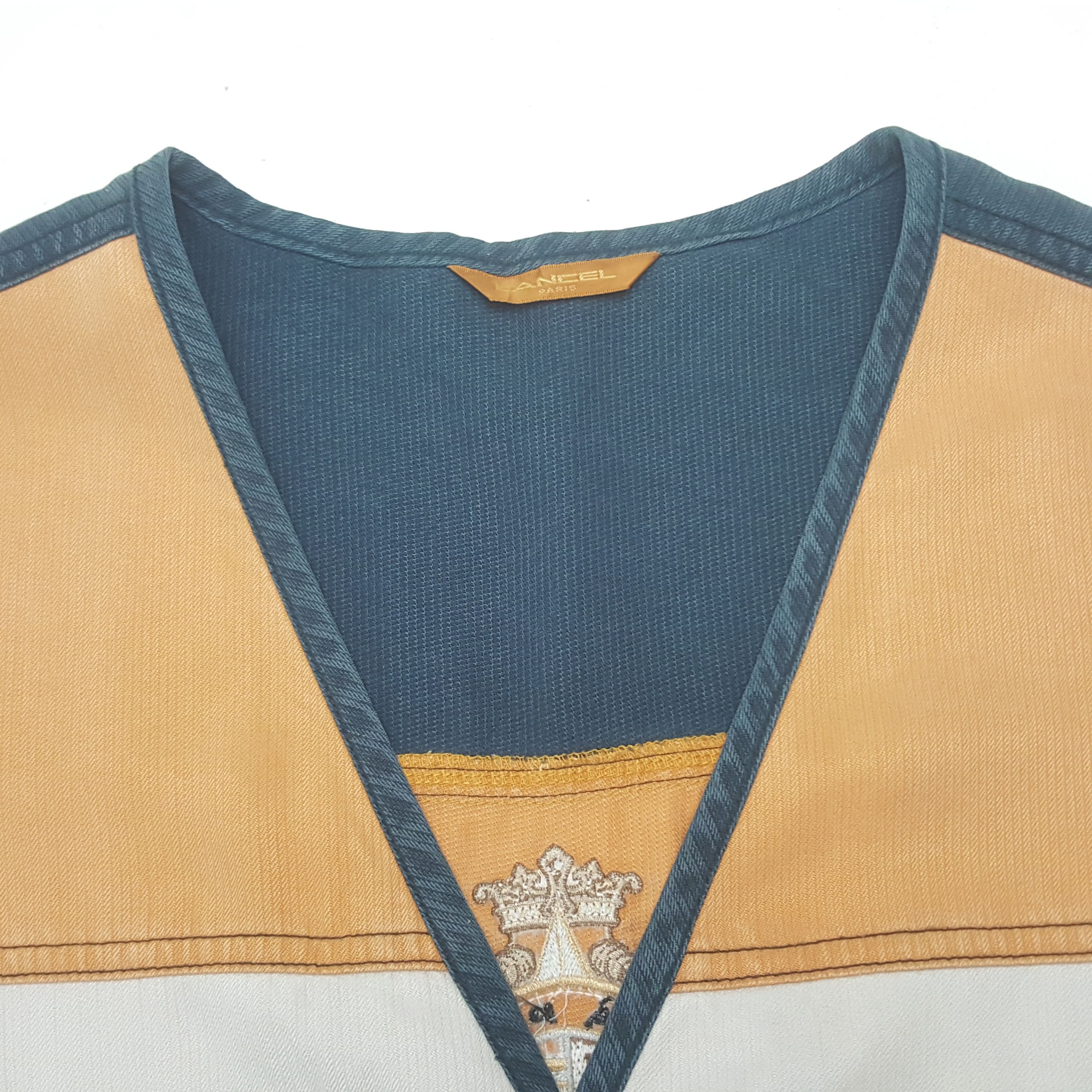 Lancel Vintage Lancel Paris Jeans Vest Jacket Size US M / EU 48-50 / 2 - 5 Thumbnail
