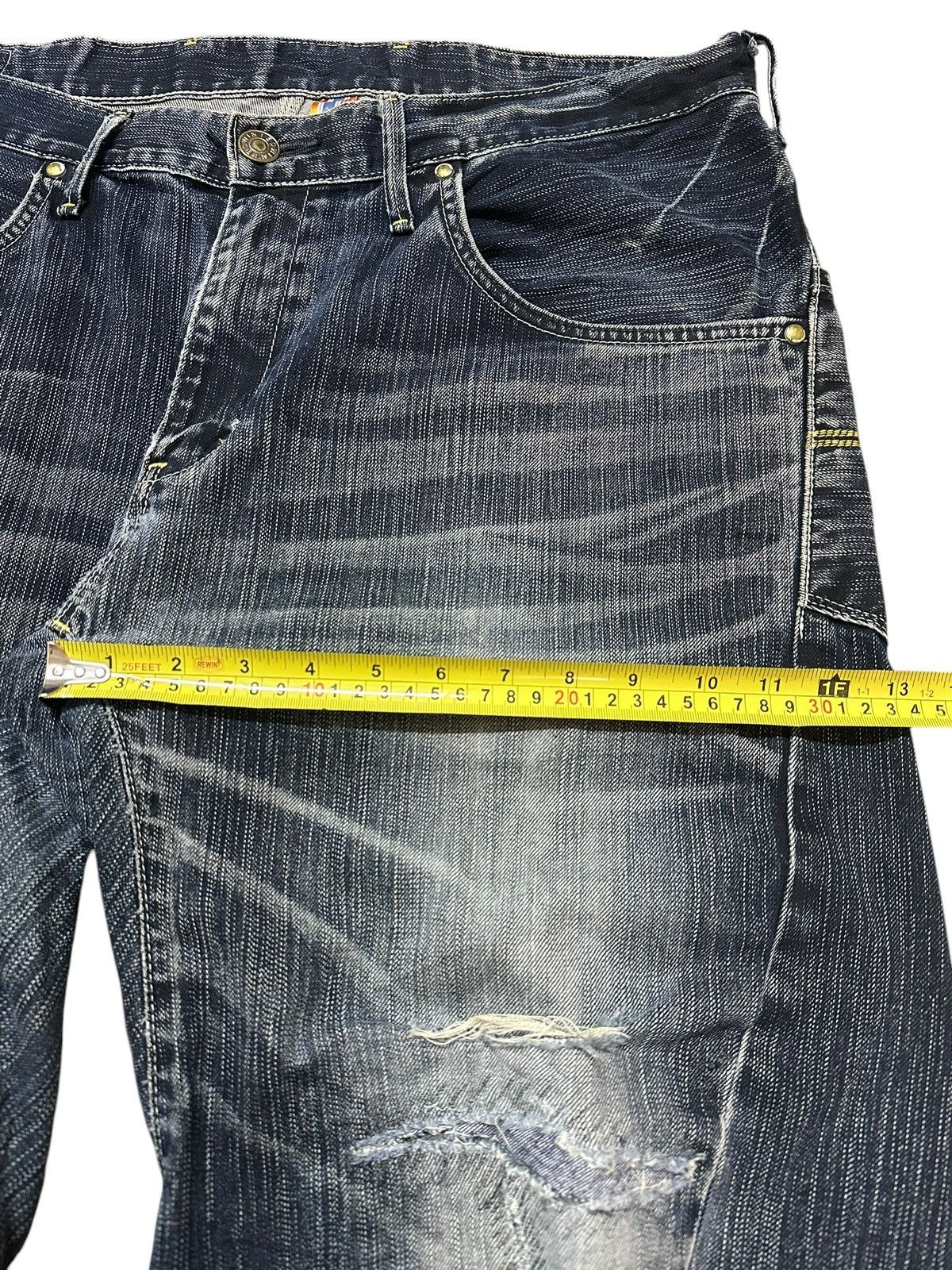 Other Edwin Exclusive Vintage Function Distressed Baggy Jeans Size US 36 / EU 52 - 15 Thumbnail