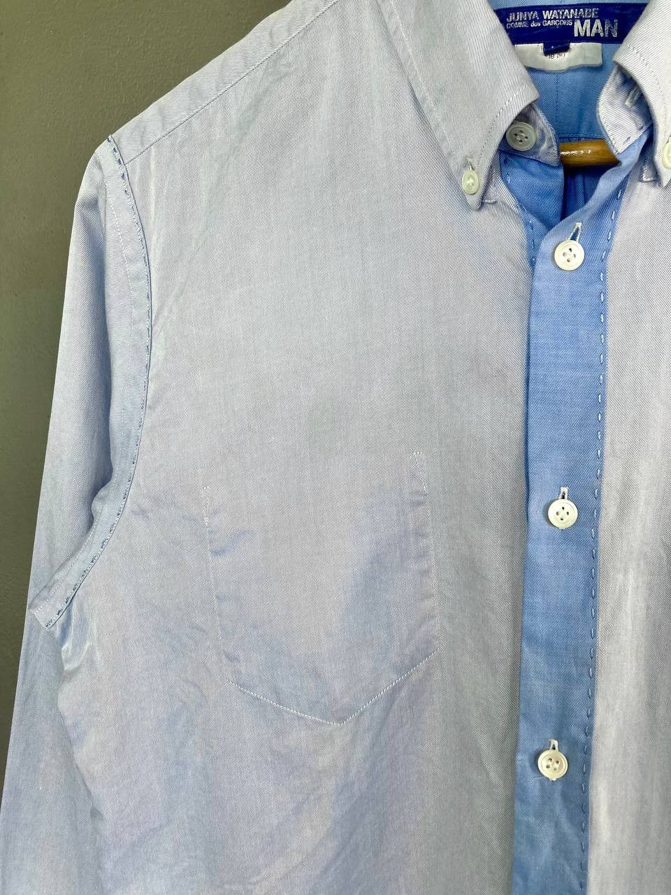 Junya Watanabe Junya Watanabe Reversible Button-Down Shirt Size US M / EU 48-50 / 2 - 6 Thumbnail