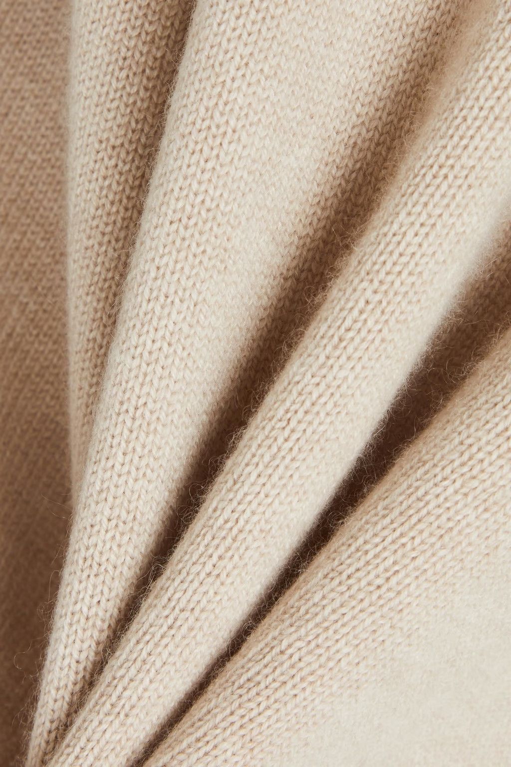 Brunello Cucinelli o1y0825 Turtleneck Cashmere Blend Sweater in Sand Size XL / US 12-14 / IT 48-50 - 4 Thumbnail