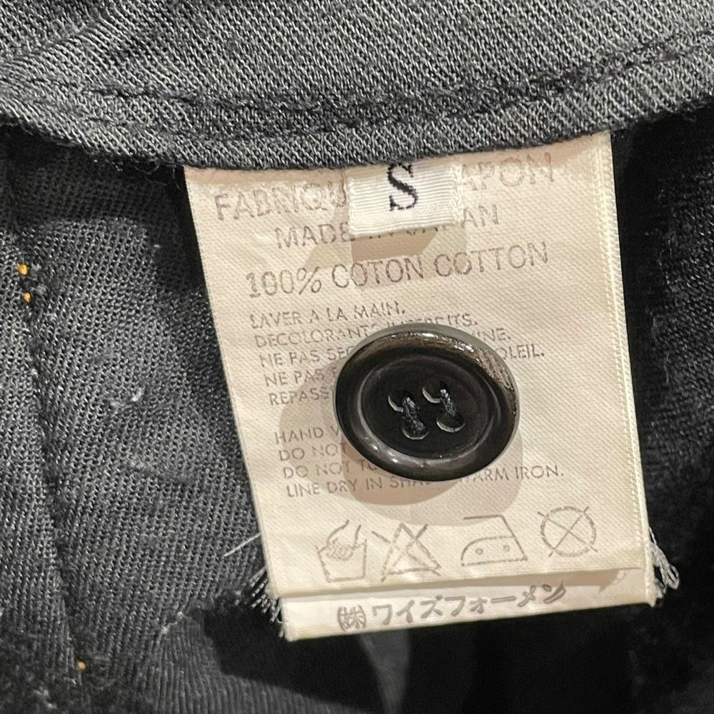 Yohji Yamamoto yohji yamamoto Y'S for men 90s/black/denim pants Size US 28 / EU 44 - 6 Thumbnail