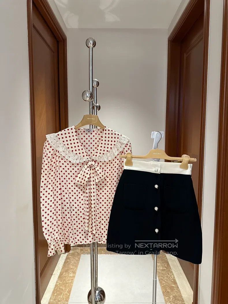 Miu Miu Miu Miu 36 shirt Size XS / US 0-2 / IT 36-38 - 2 Thumbnail