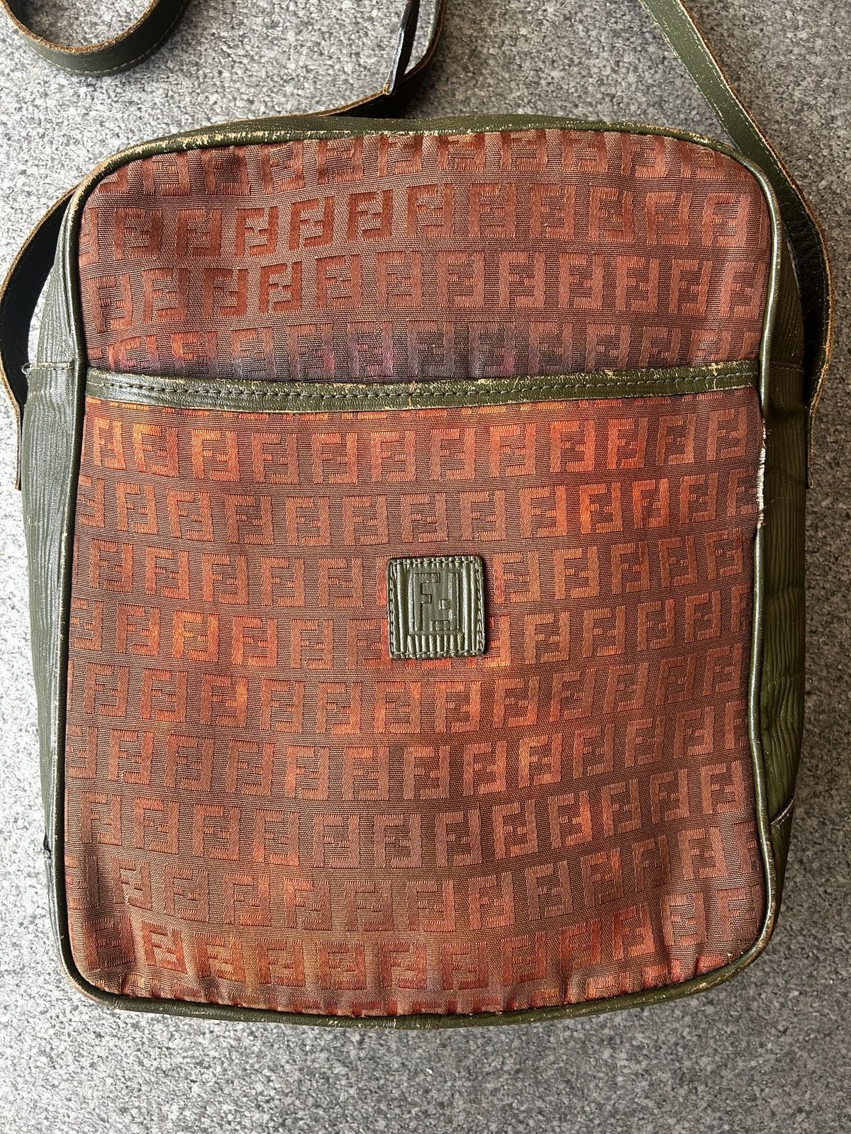 Fendi × Vintage Rare Vintage Fendi Monogram Shoulder Bag Size ONE SIZE - 3 Thumbnail