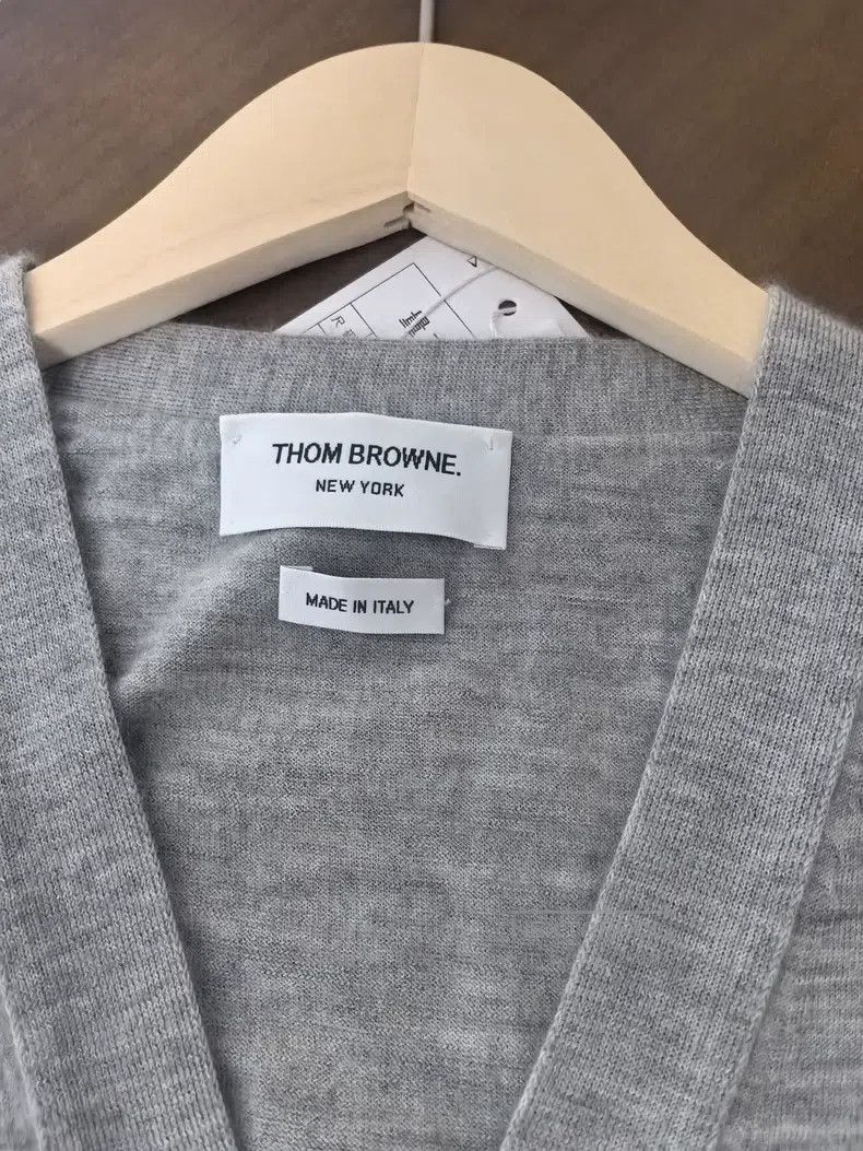 Thom Browne Thom Browne Cashmere Cardigan Size US M / EU 48-50 / 2 - 4 Thumbnail