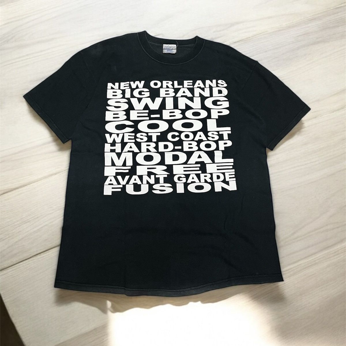 Band Tees × Vintage 🔥HOT DROPS🔥 Rare “Kind of Blue” Big Graphic T Shirt Size US L / EU 52-54 / 3 - 1 Thumbnail