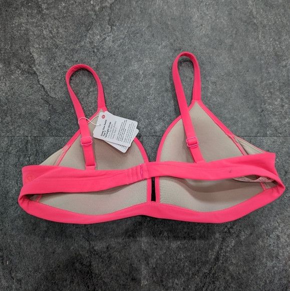 Lululemon Lululemon Deep Sea Swim Top C Cup Pink Highlight Size 10 Size L / US 10 / IT 46 - 4 Thumbnail