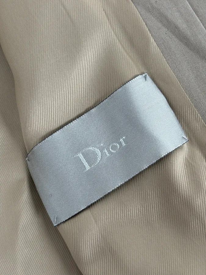 Dior 2010s Dior Beige Classy Double-Breasted Trench Coat by Kris Van Assche Size US L / EU 52-54 / 3 - 13 Thumbnail