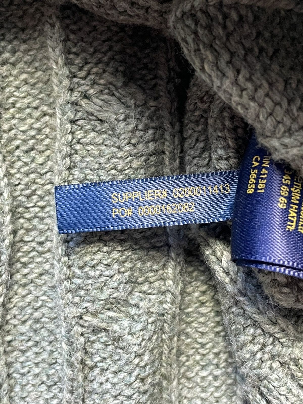 Polo Ralph Lauren Polo Ralph Lauren Cable Knit Sweater Vintage 90s Y2k Luxury Size US XL / EU 56 / 4 - 5 Thumbnail