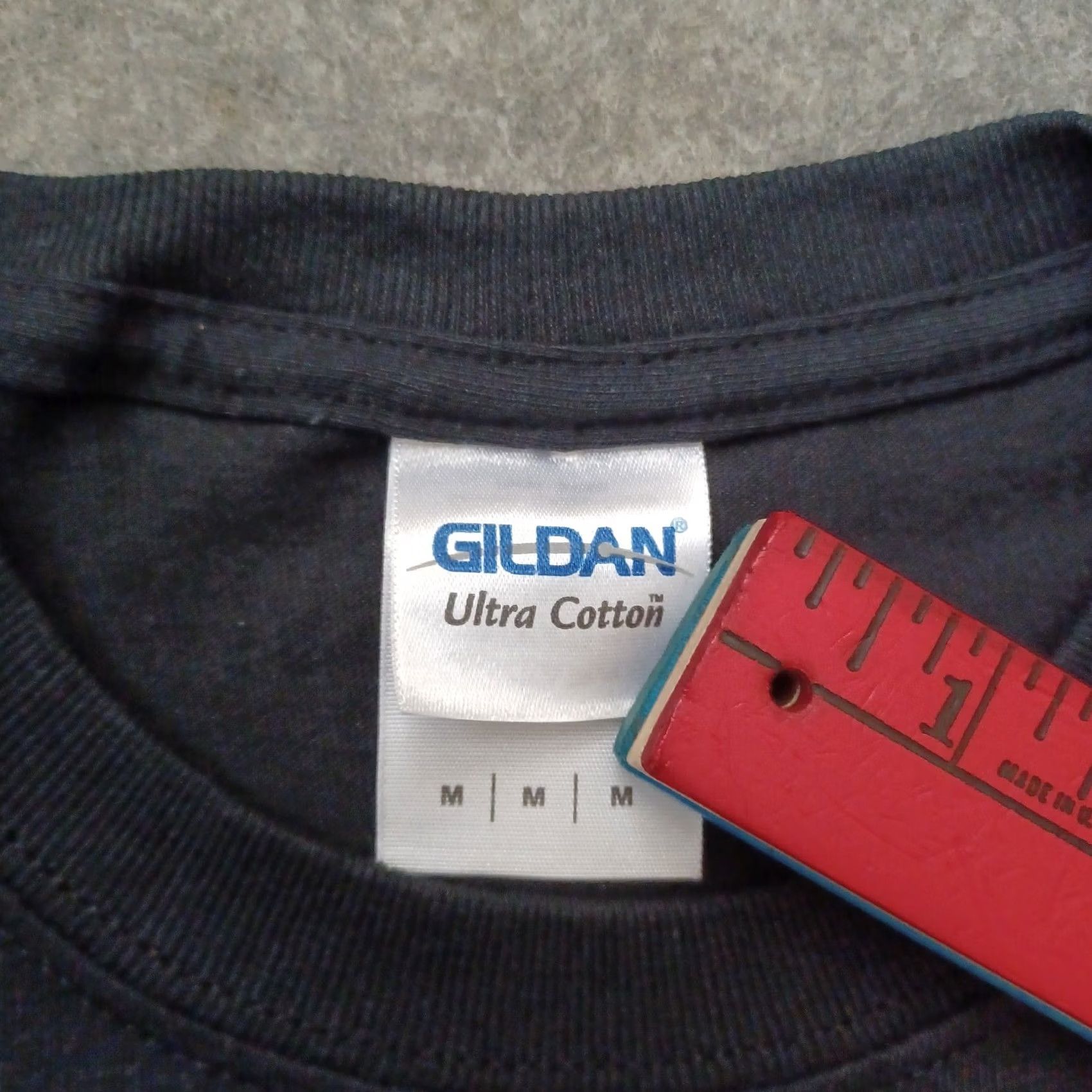 Gildan Gildan Ultra Cotton T-Shirt Mens Black 2014 Las Vegas Bike Fest Front Back Graphic Motorcycle Front Back M Size US M / EU 48-50 / 2 - 3 Thumbnail