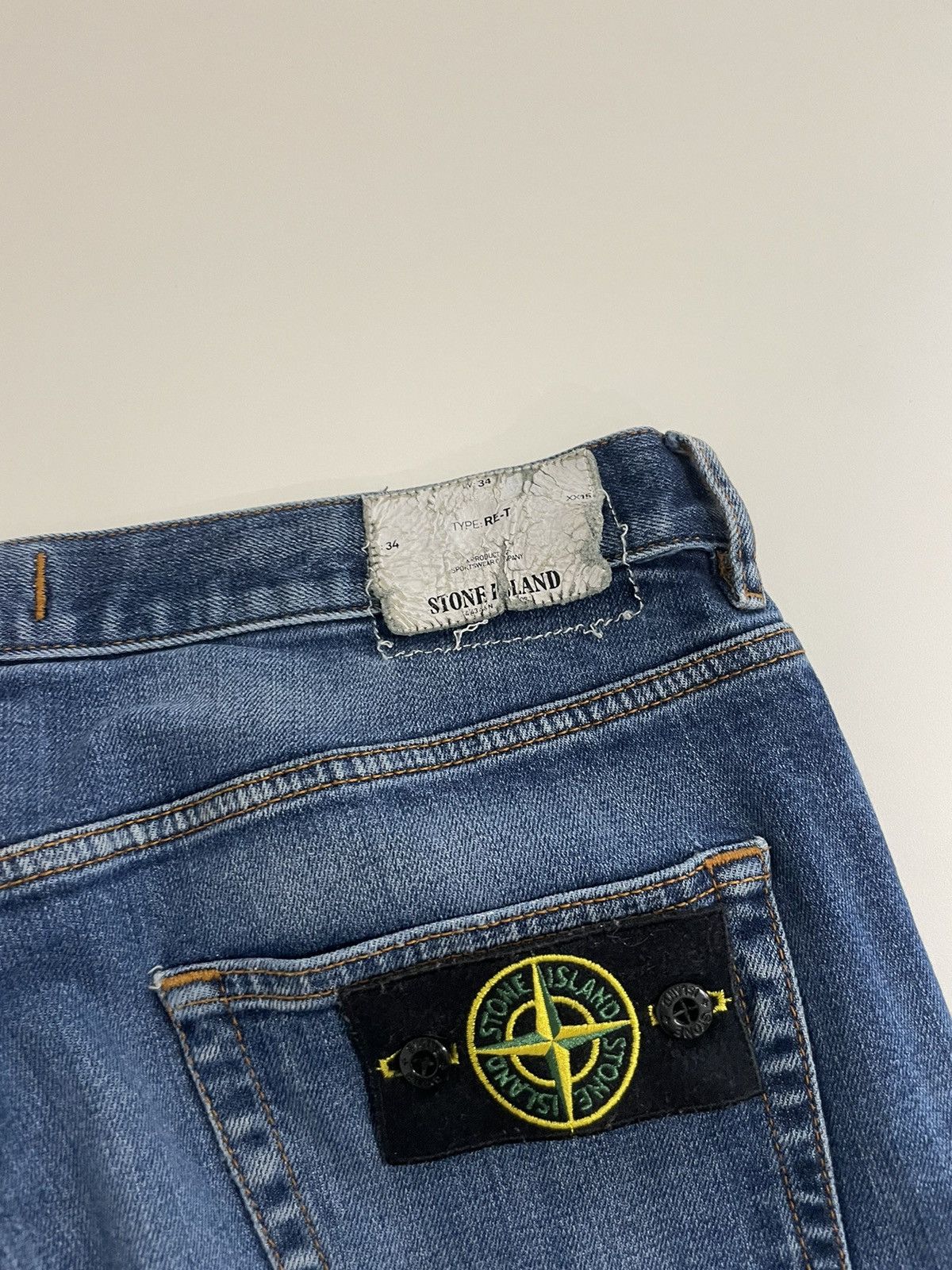 Stone Island Stone Island Jeans Patch Pocket Straight Fit Casual Size US 34 / EU 50 - 9 Thumbnail