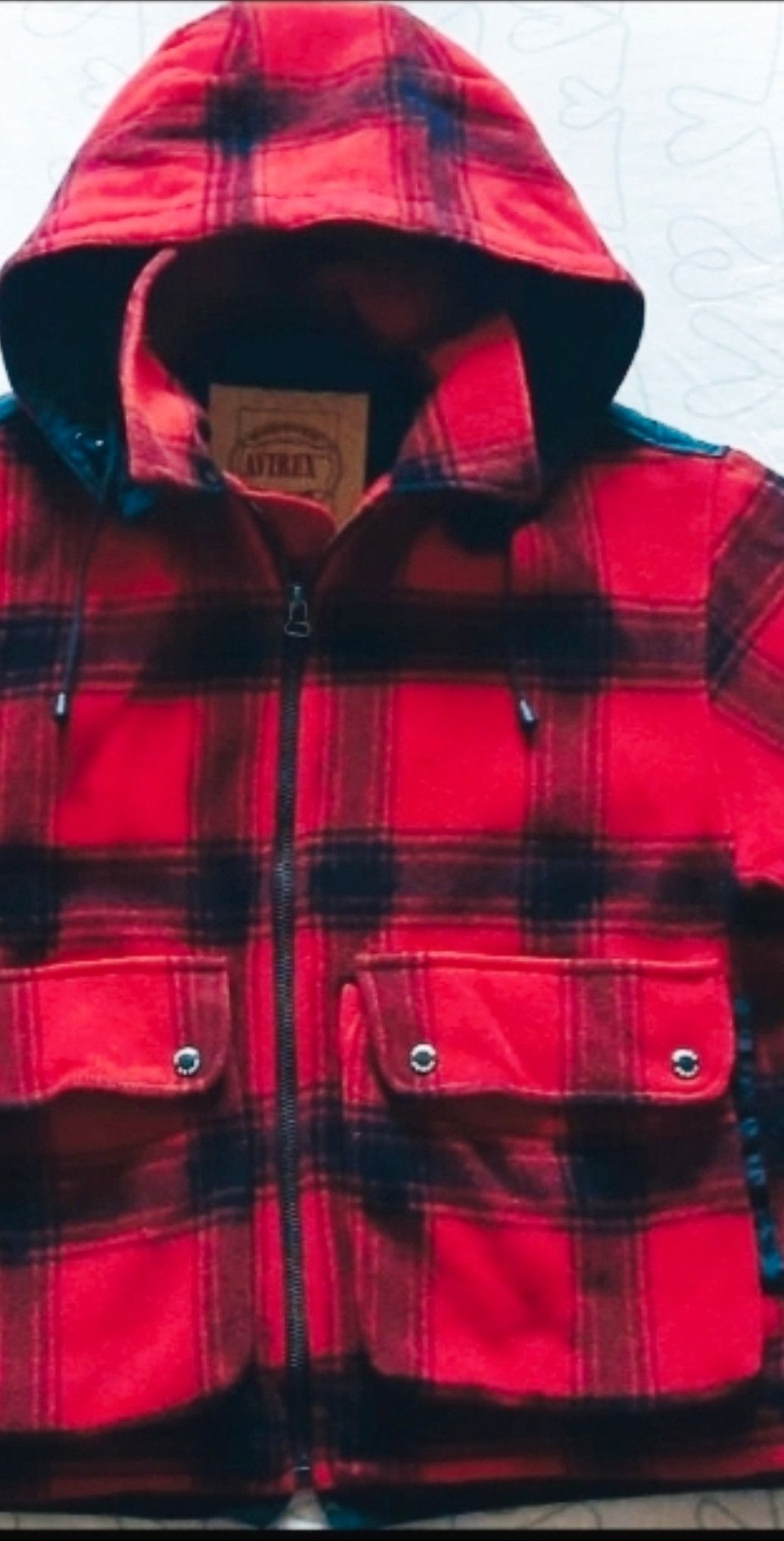 Avirex AVIREX Vintage Plaid Wool Jacket -Long Island-LAMPO Zipper Size US L / EU 52-54 / 3 - 1 Thumbnail