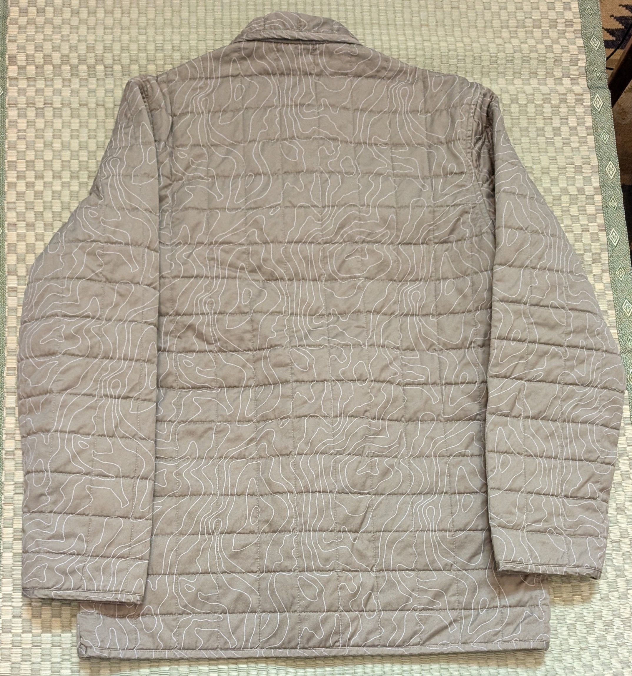 Alex Crane LNWOT Alex Crane Quilted Kite Jacket Tank Maps Cotton Size US L / EU 52-54 / 3 - 2 Thumbnail