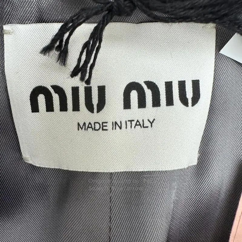 Miu Miu Miu Miu Gray Women's Jacket Size L . Size L / US 10 / IT 46 - 4 Thumbnail