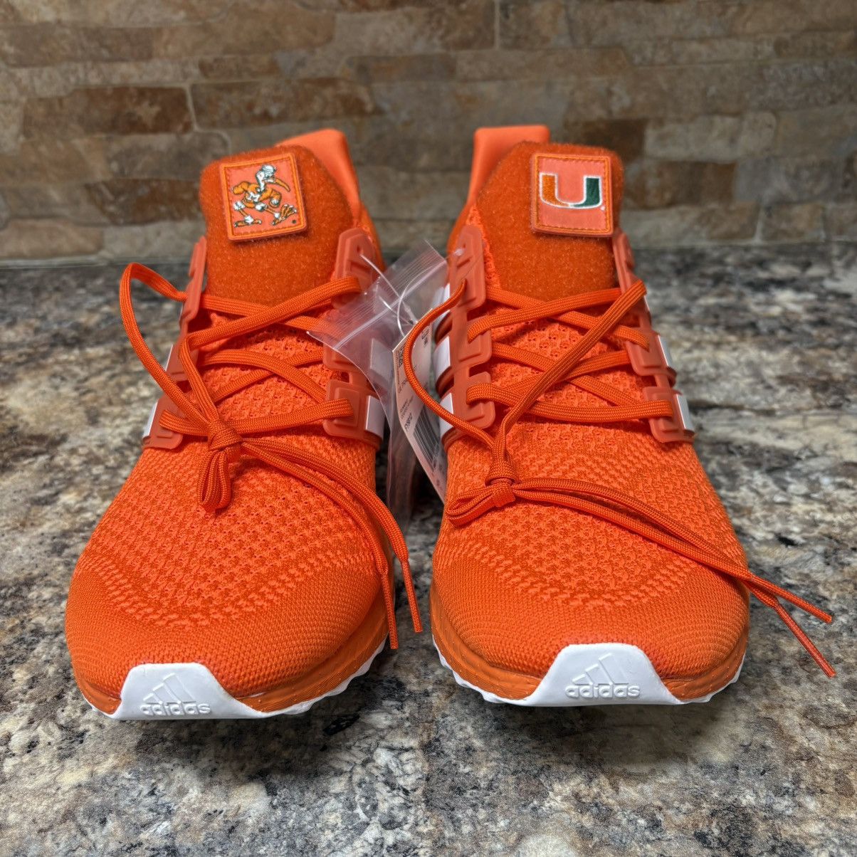 Adidas Adidas UltraBoost 1.0 DNA University Miami Hurricanes 15 Size US 15 / EU 48 - 4 Thumbnail