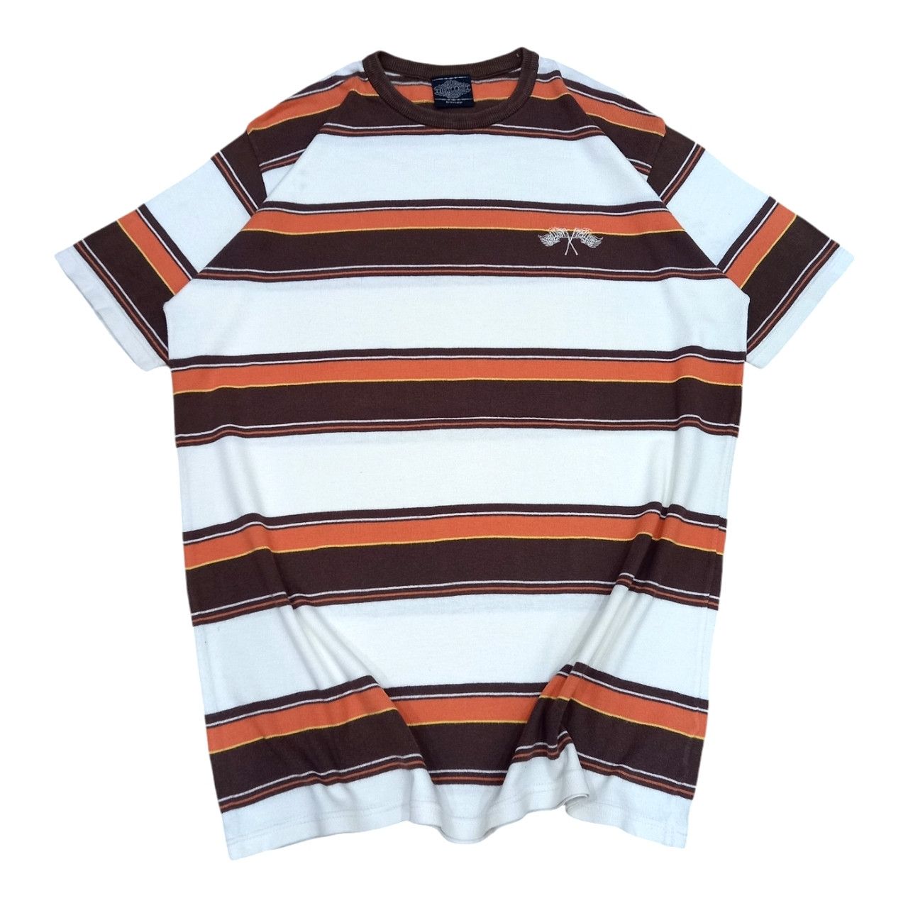 Illest Theillest Japanese Streetwear Brand Retro Stripe Tee Size US XL / EU 56 / 4 - 1 Thumbnail