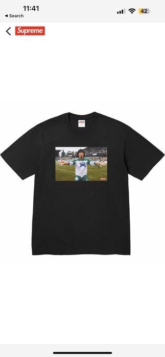 Supreme Supreme Maradona Tee Size Small IN HAND | Grailed