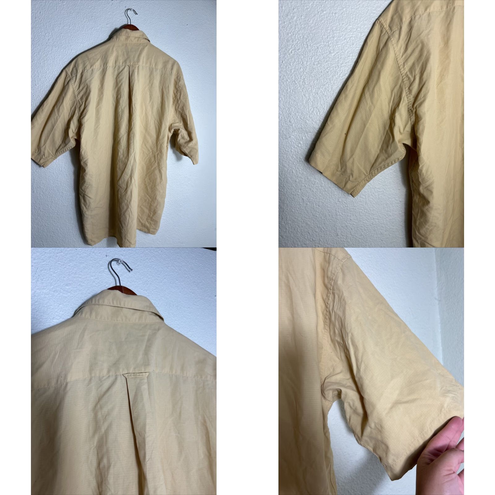 Stormtech Stormtech Men's XL Ripstop Beige Button-Up Shirt User: Stormtech Men's XL Ripstop Beige Button-Up Shirt Size US XL / EU 56 / 4 - 9 Thumbnail