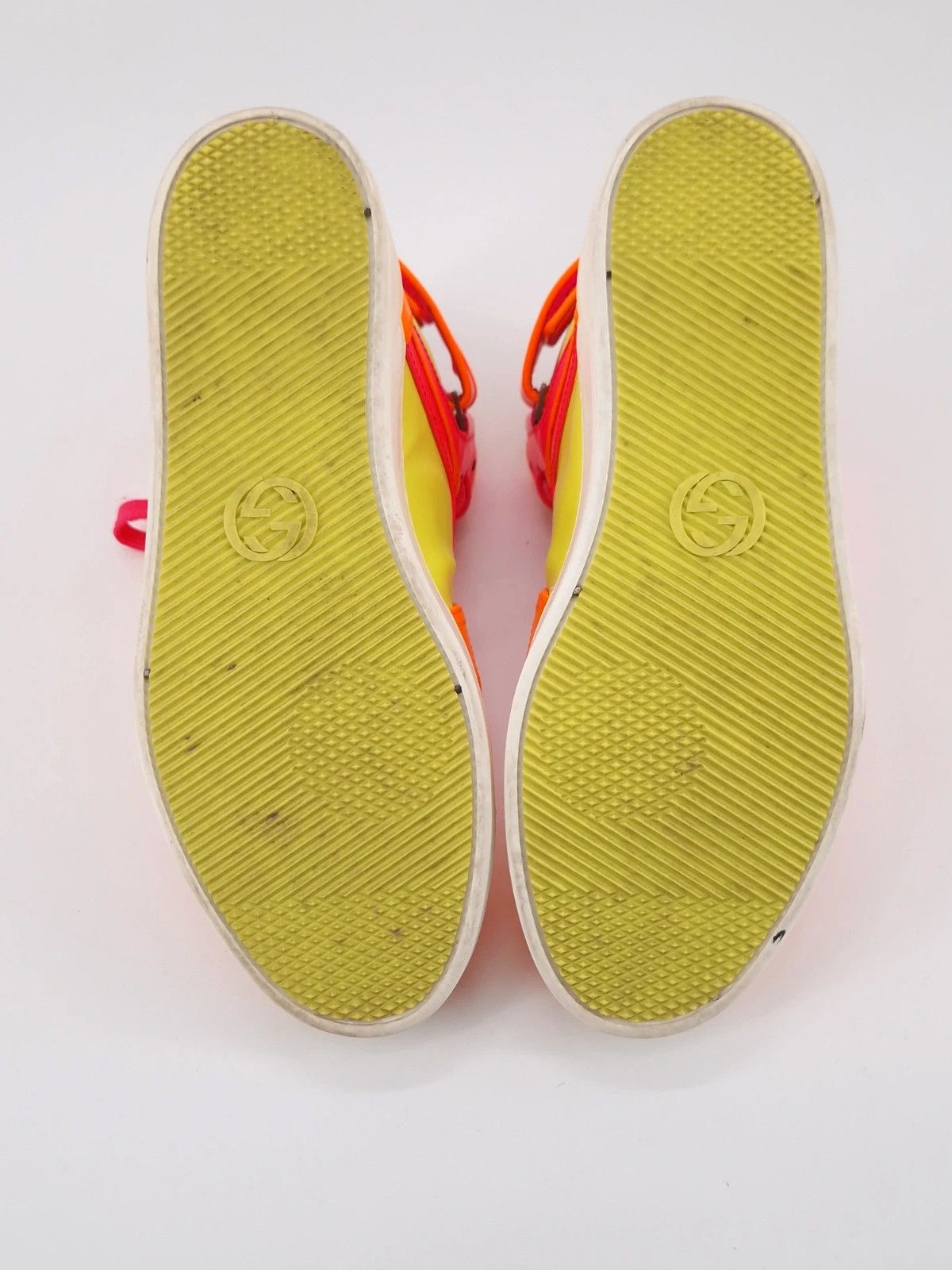 Gucci Gucci Neon Interlocking G Sneakers emo swag Size US 6 / IT 36 - 13 Thumbnail