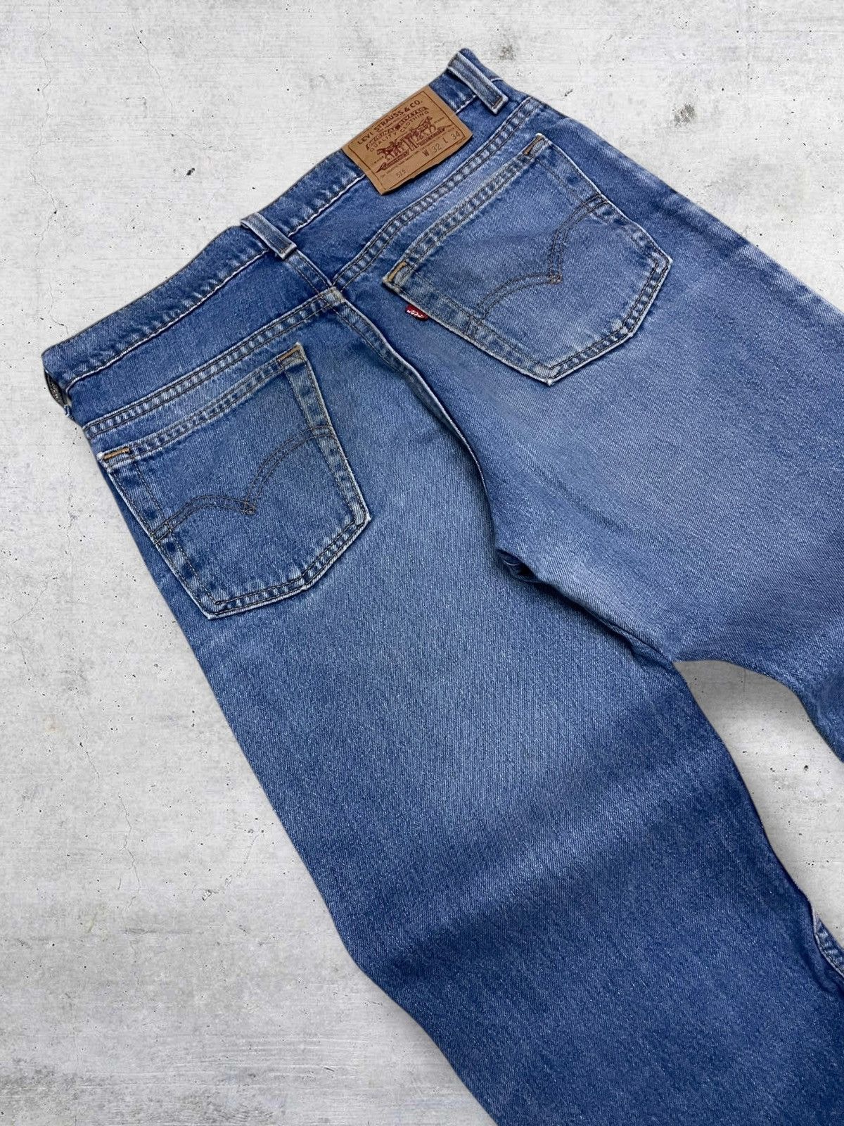 Levi's Vintage Clothing VINTAGE LEVIS 515 90S DESIGNER DIRT WASHED GRUNGE DENIM Size US 30 / EU 46 - 15 Thumbnail