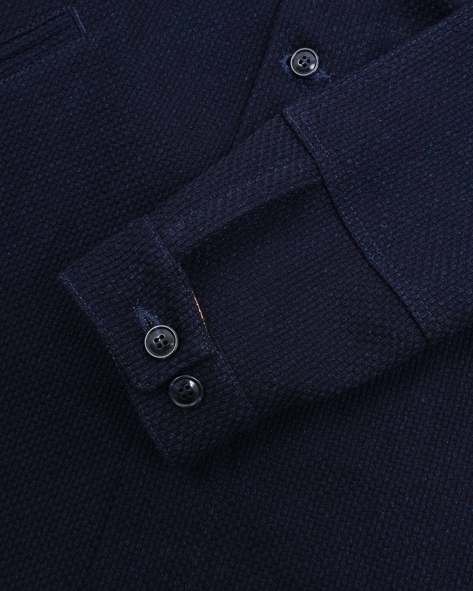 Dehen 1920 Dehen Crissman Overshirt - Indigo Sashiko Size US XL / EU 56 / 4 - 3 Thumbnail