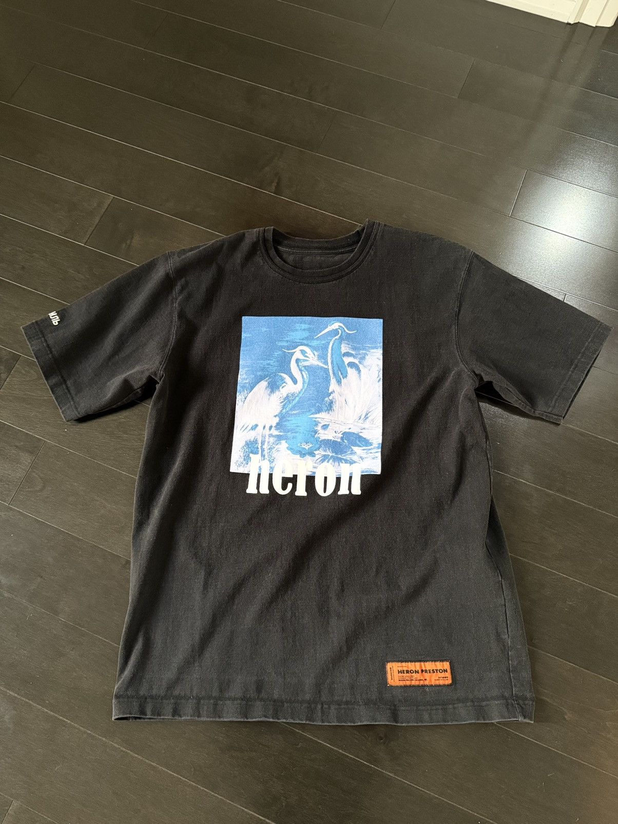 Heron Preston Heron Preston Blue Heron Tee Size US M / EU 48-50 / 2 - 6 Thumbnail