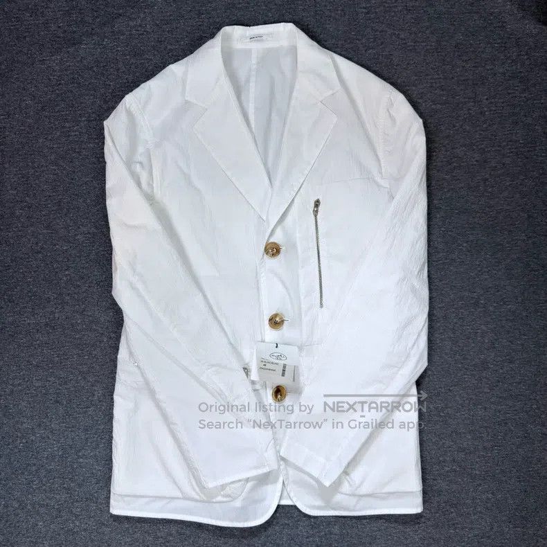Hermes Hermes Men's Lightweight Two-Way Wearable Blazer Jacket Size 46R - 4 Thumbnail