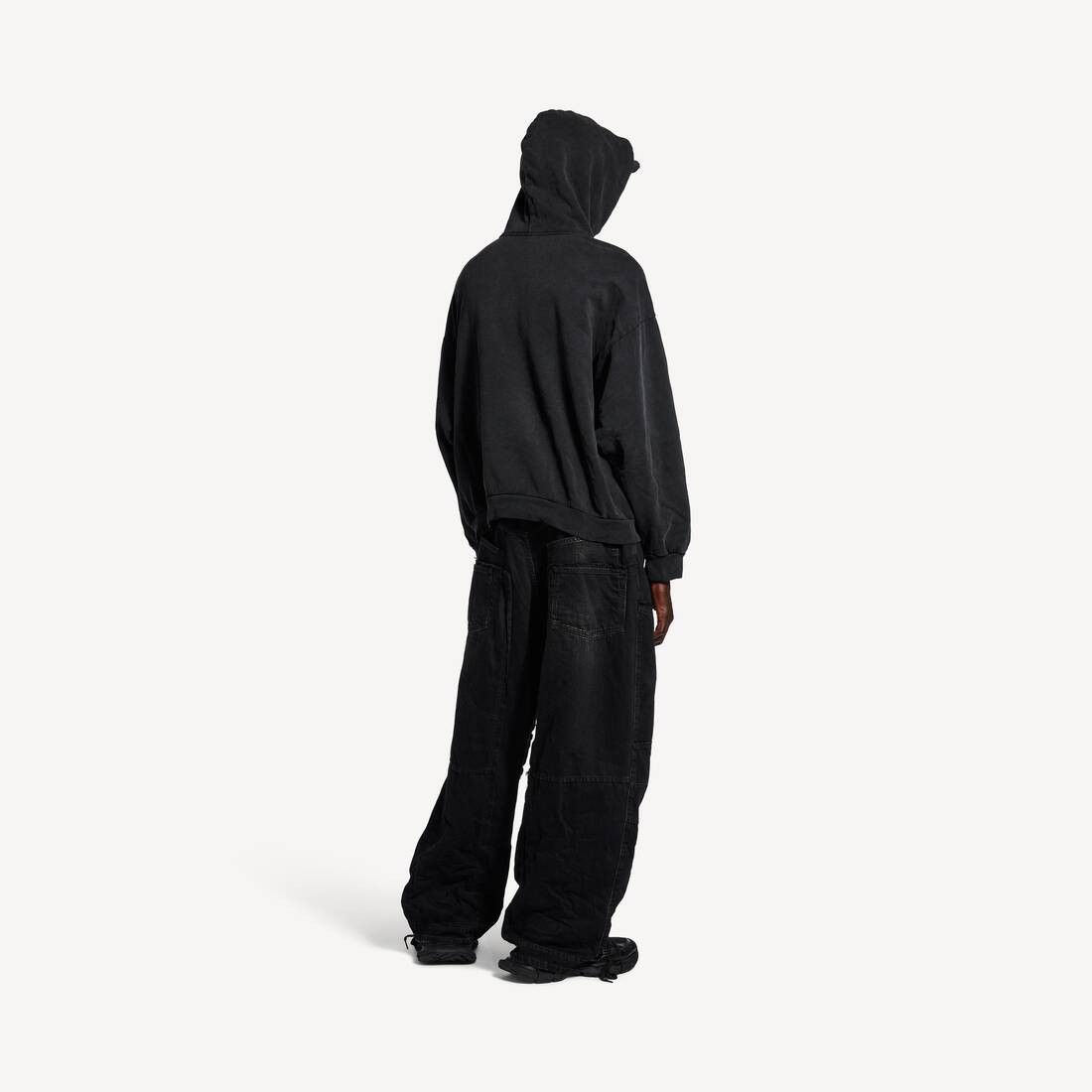 Balenciaga × Puma o1tr1nto0326 Hoodie Medium Fit in Faded Black Size US S / EU 44-46 / 1 - 4 Thumbnail